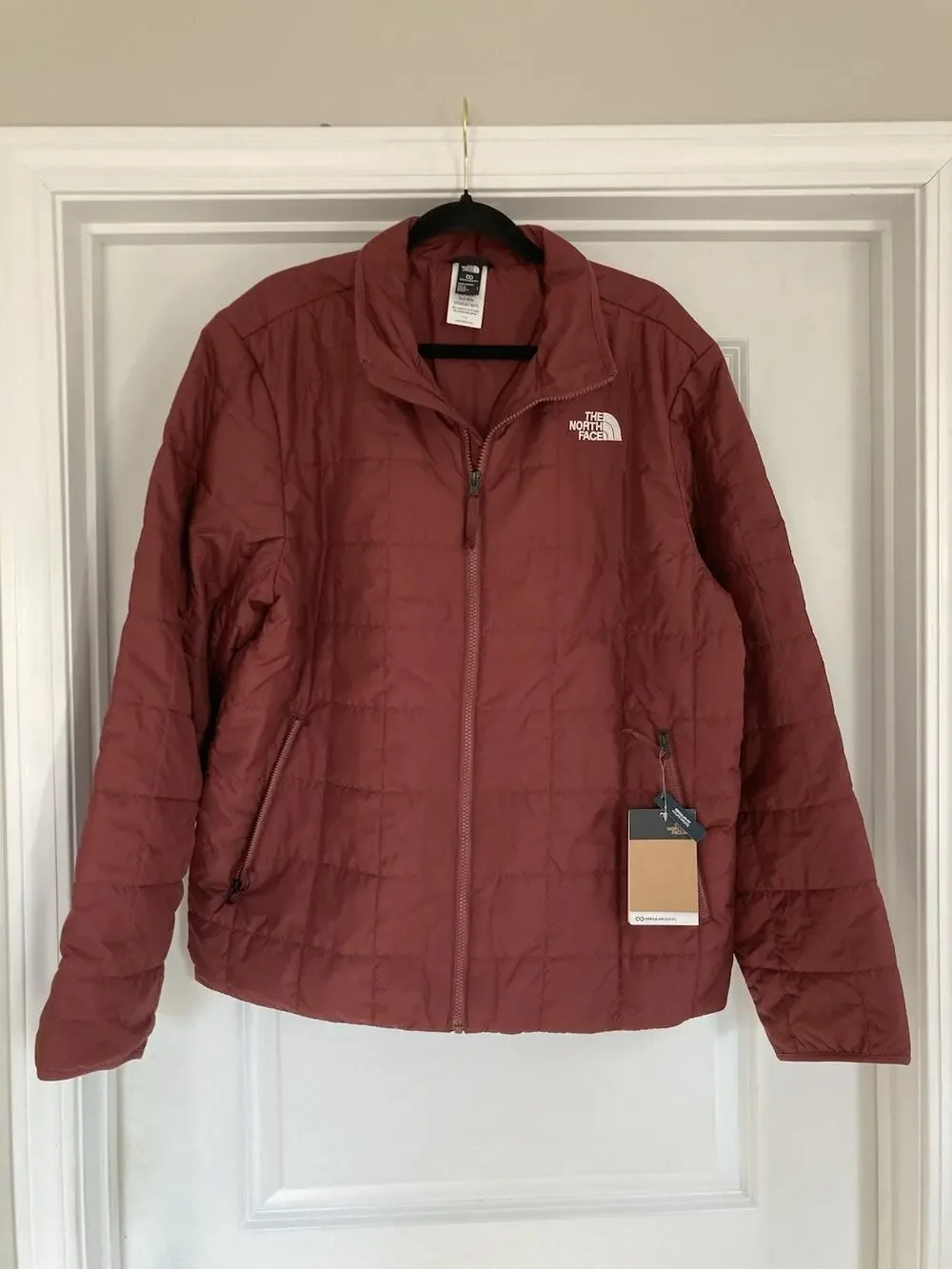 The North Face Men’s Junction Insulated Jacket Sumac Red Large Gorpcore Outdoors